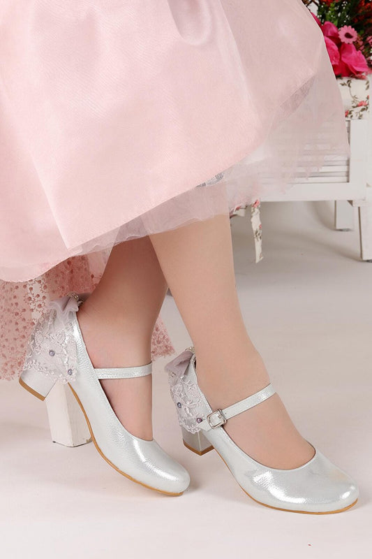 Daily Girl's 4 Cm Heeled Shoes 754 Vakko