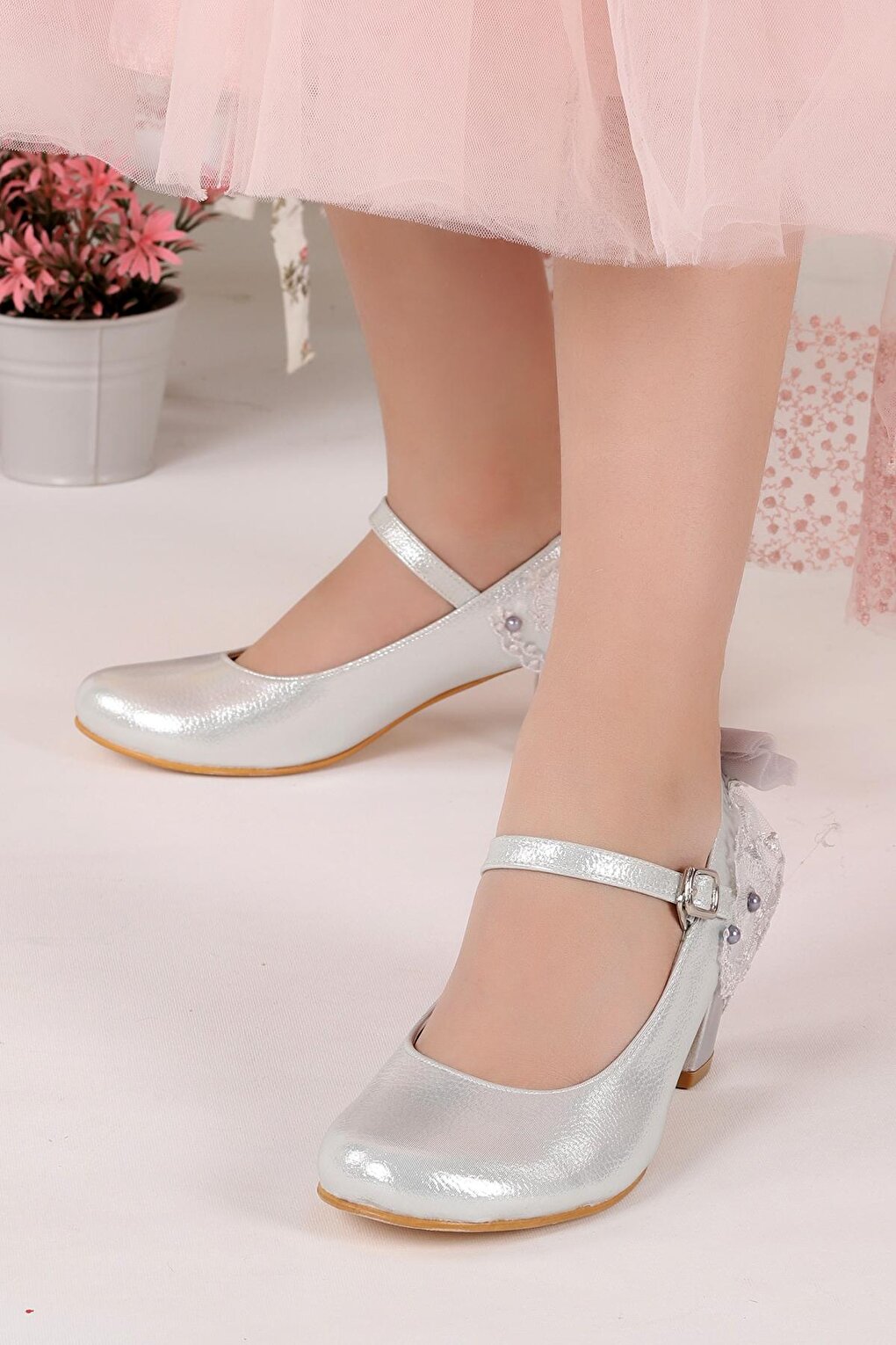 Daily Girl's 4 Cm Heeled Shoes 754 Vakko