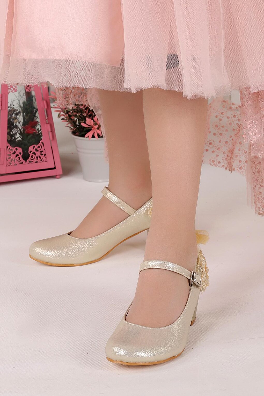 Daily Girl's 4 Cm Heeled Shoes 754 Vakko