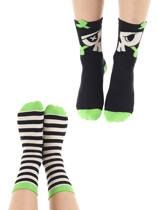 Pirate Boy's 2-Piece Socks Set