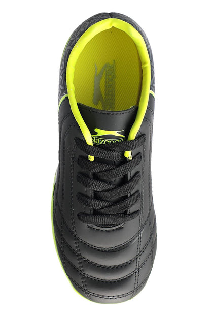 HINO HS Boys Football Astroturf Field Shoes Black / Yellow