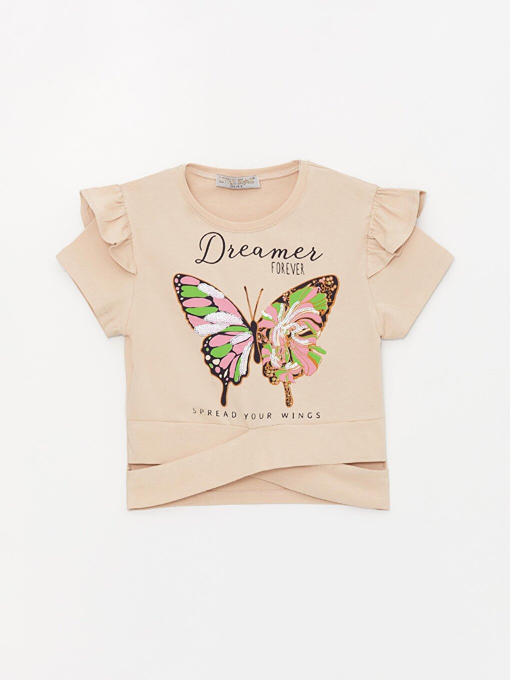 Girl's Butterfly Printed Dreamer Forever Blouse