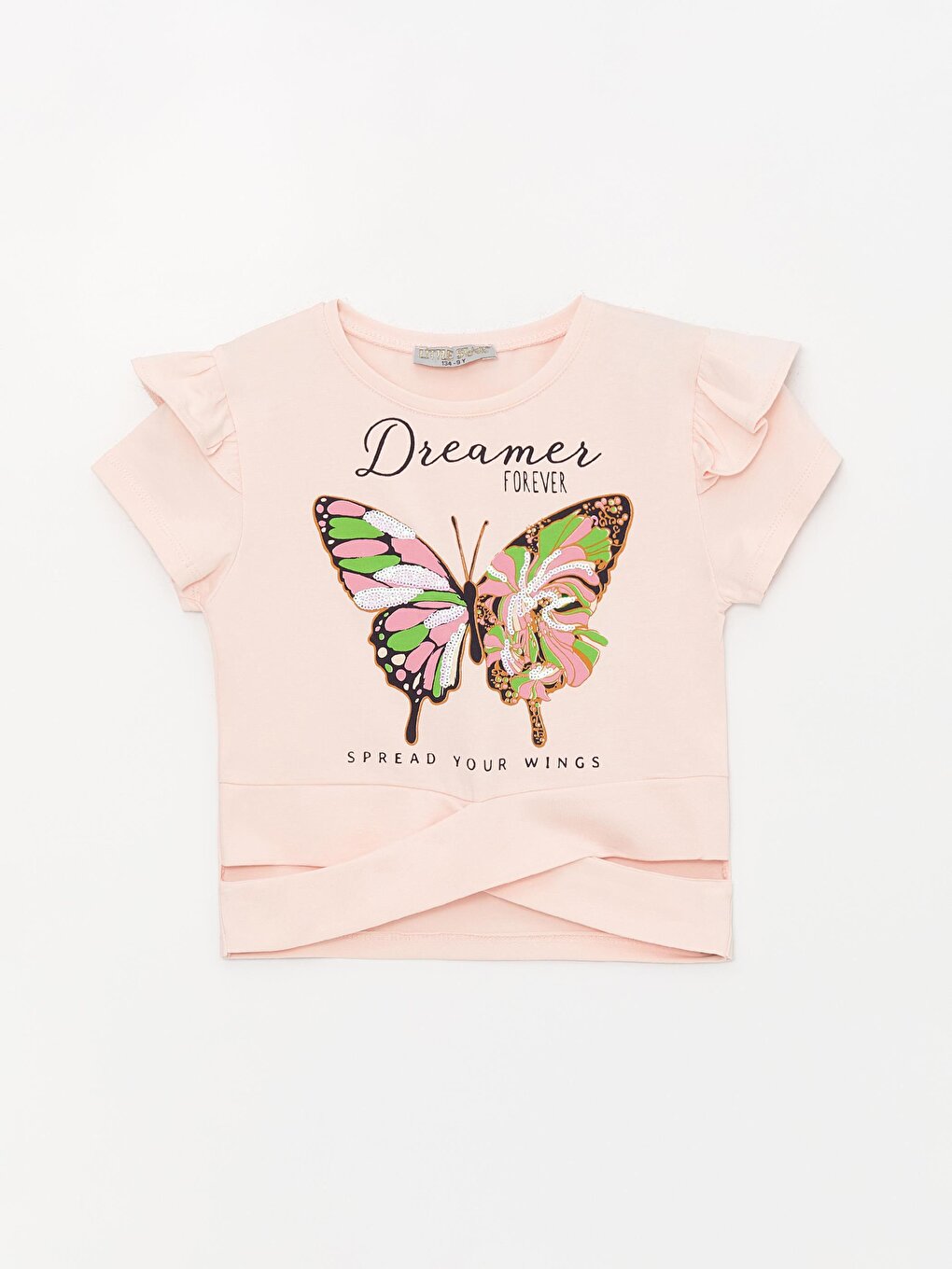 Girl's Butterfly Printed Dreamer Forever Blouse