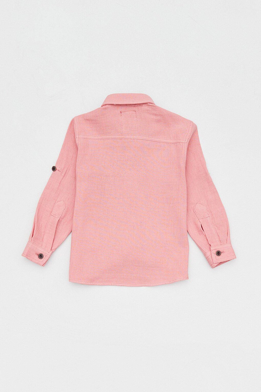 Boy's Shirt with Folded Sleeves