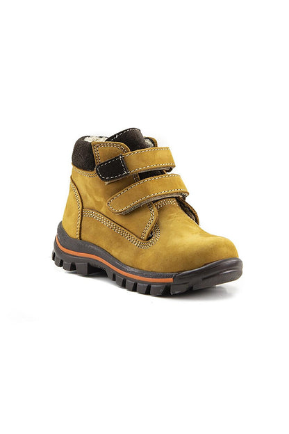 Boy's Yellow Leather healthy Supported Children's Boots