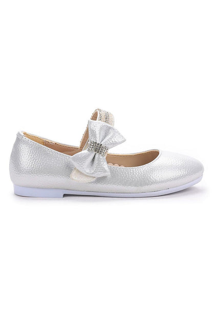 Velcro Girls' Stone Ballerina Shoes 252 Vakko