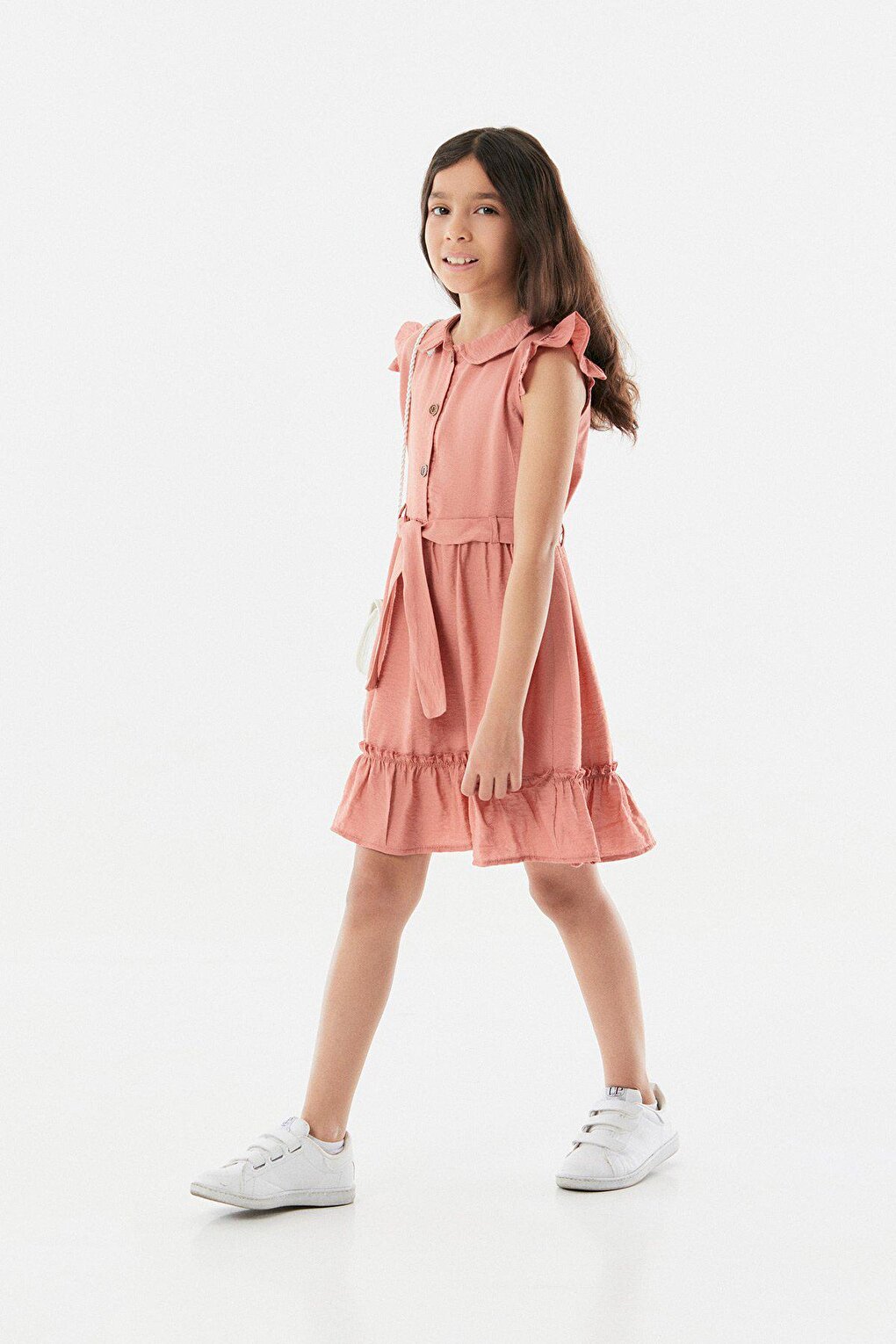 Girl's Ayrobin Dress with Frilly Bag Accessories