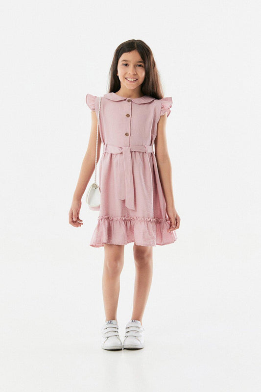 Girl's Ayrobin Dress with Frilly Bag Accessories