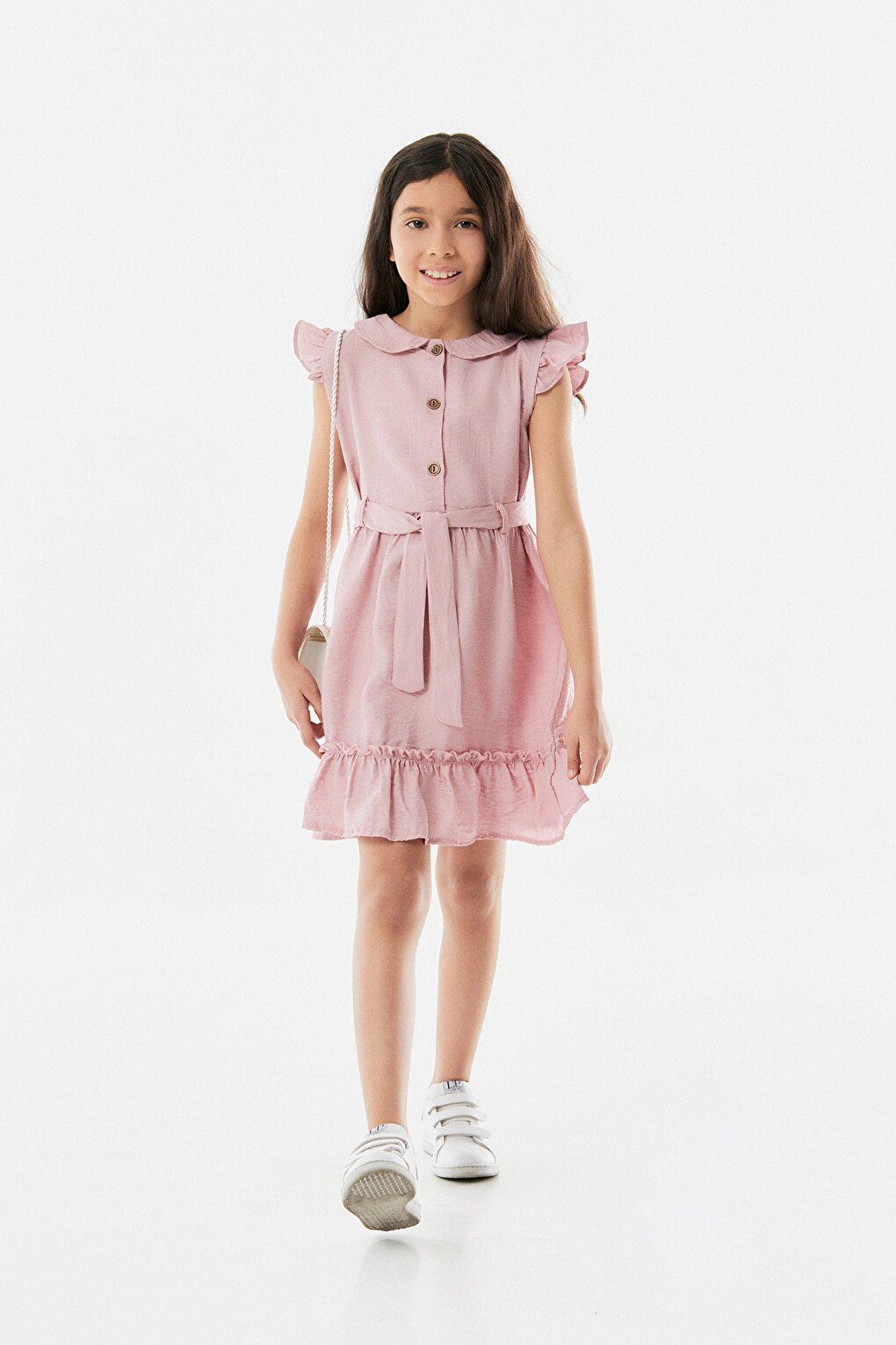 Girl's Ayrobin Dress with Frilly Bag Accessories