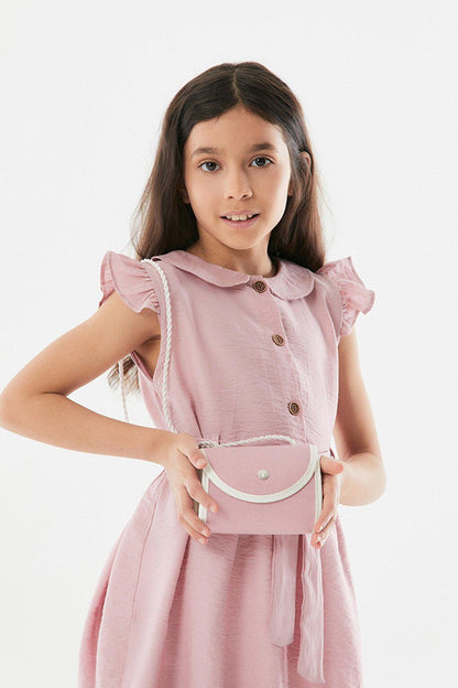 Girl's Ayrobin Dress with Frilly Bag Accessories