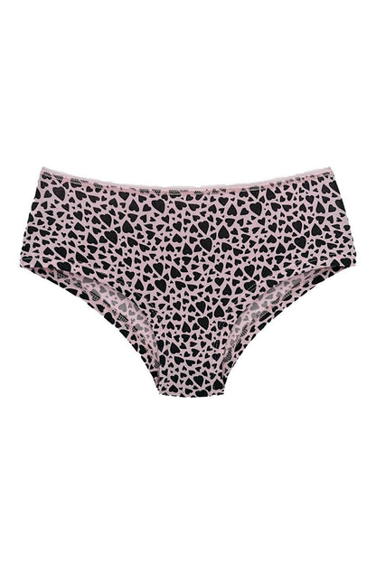 Cotton Patterned and Printed Hipster Women's Panties 3-pack