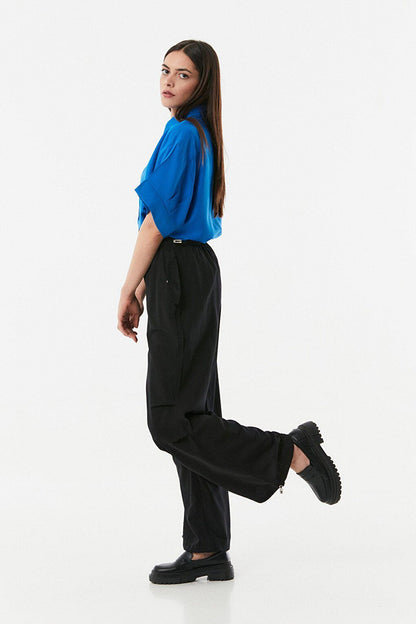 Elastic Waist Stopper Trousers