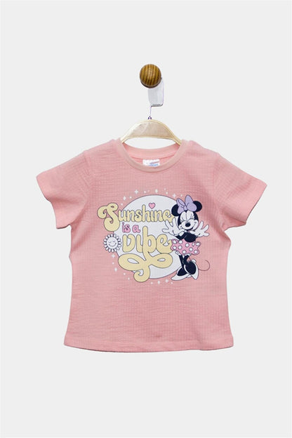 Minnie Mouse Licensed Girls Tshirt 21350