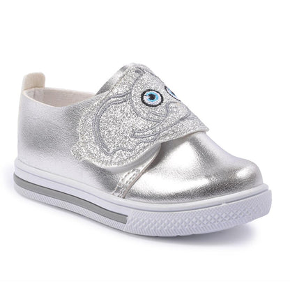 21K03 Silver-White Children's Casual Shoes