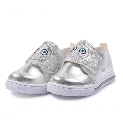 21K03 Silver-White Children's Casual Shoes