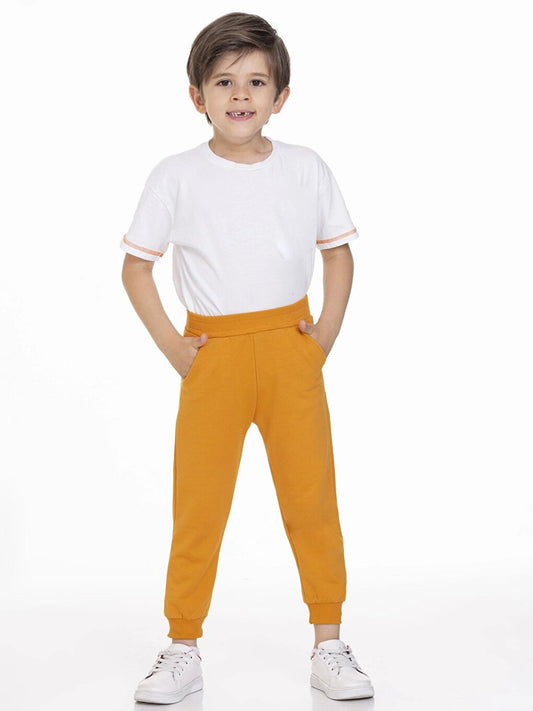 Baby Boy Jogger Sweatpants with Elastic Waist 50707