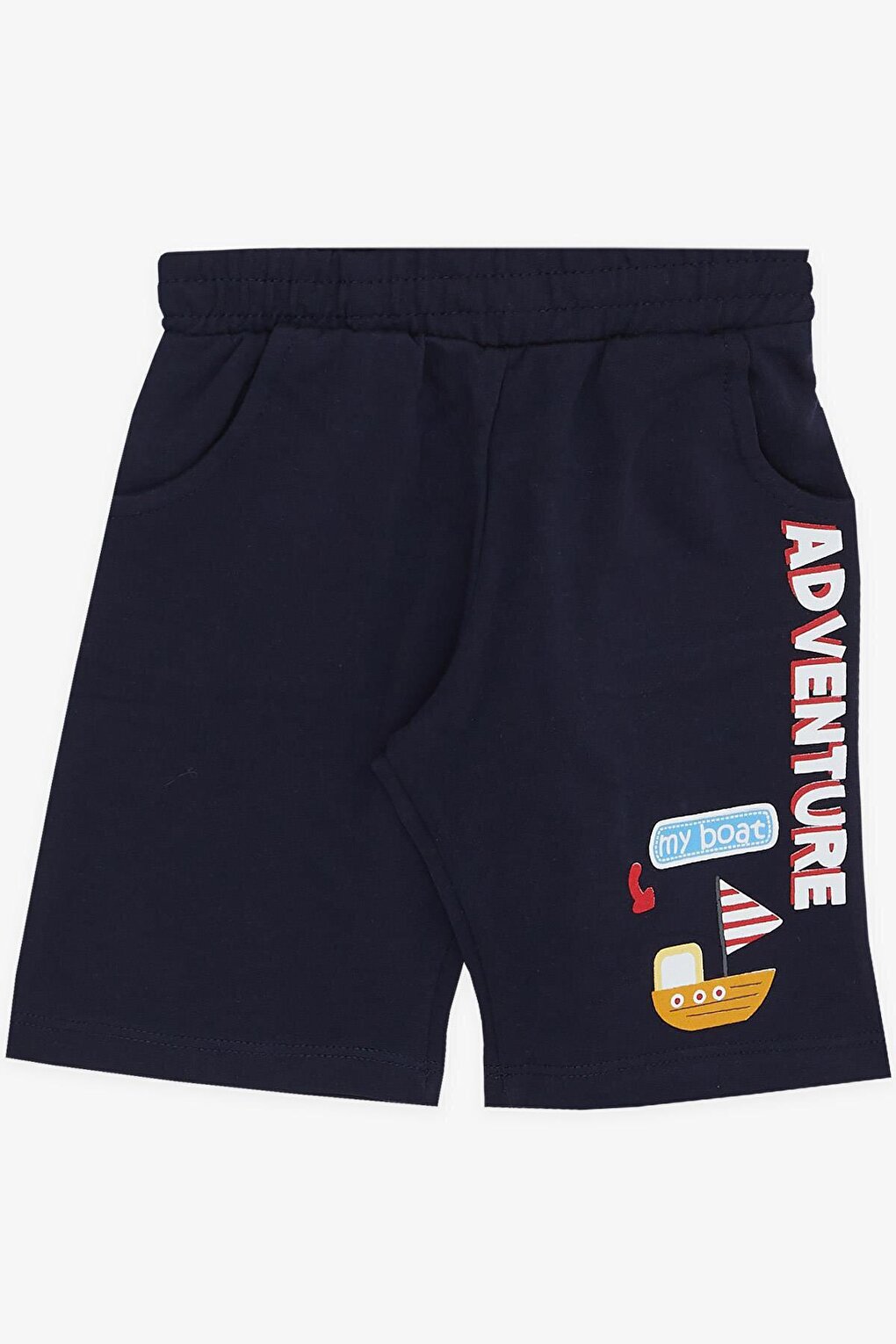 Baby Boy Shorts Set Adventure Island Printed Ecru (1.5-5 Years)