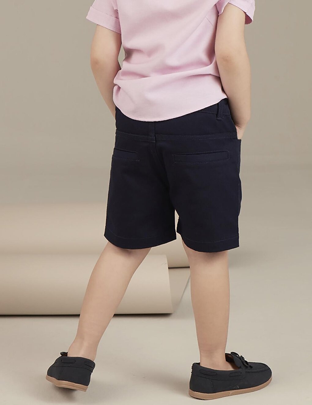 Laci Gabardine Boy Shorts