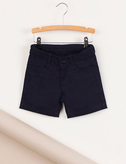 Laci Gabardine Boy Shorts