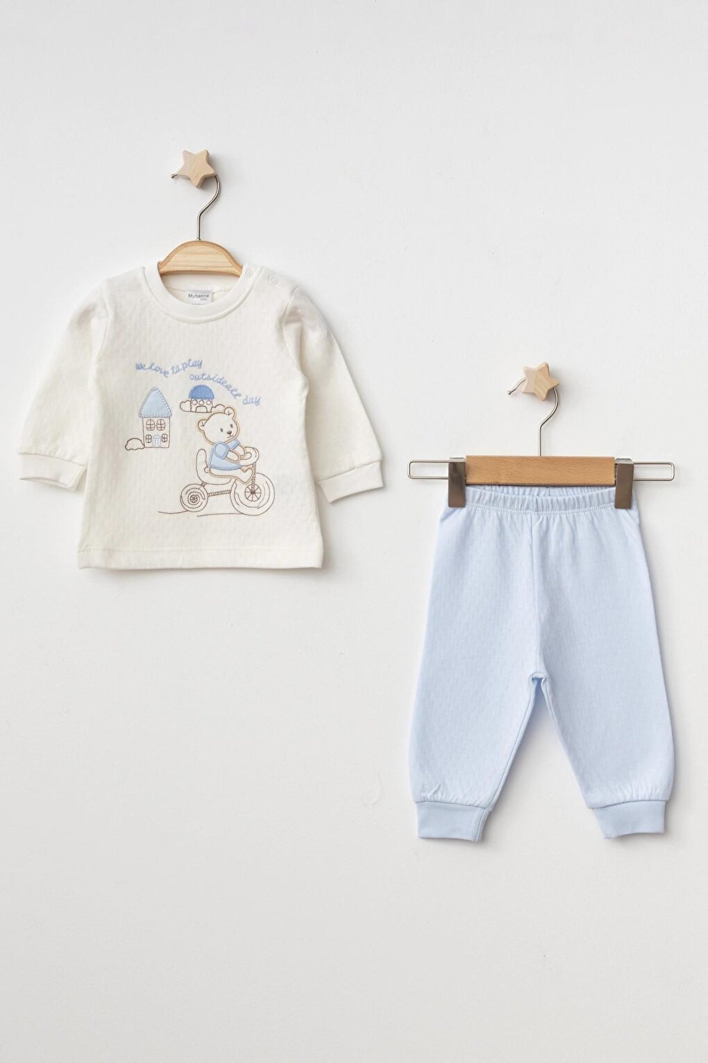 Jacquard Baby Pajama Set 2401