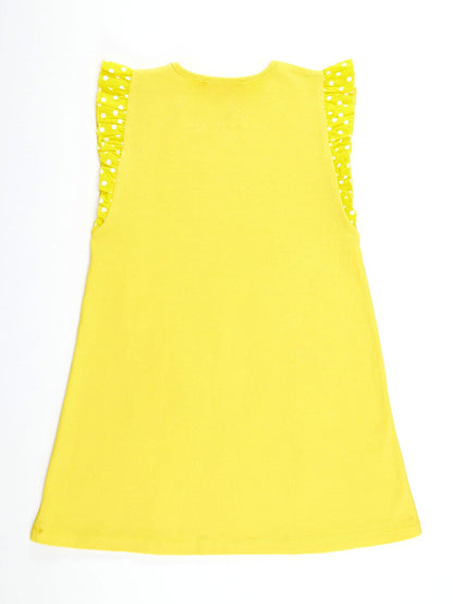 Yellow Daisy Girl's Dress