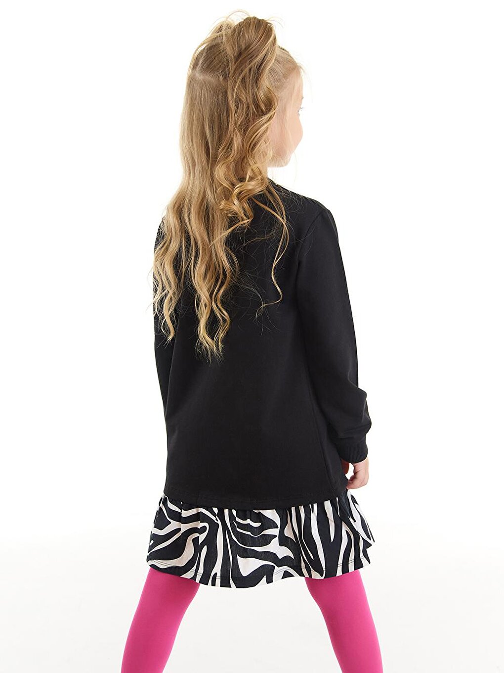 Zebra Heart Girl's Dress