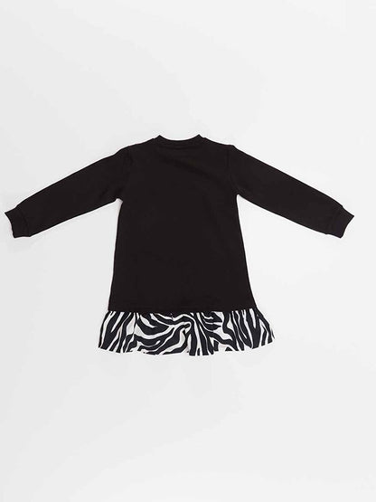 Zebra Heart Girl's Dress