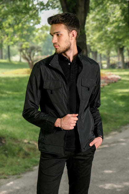 Raincoat/Seasonal Jacket with Chest Cover PLDP 2949