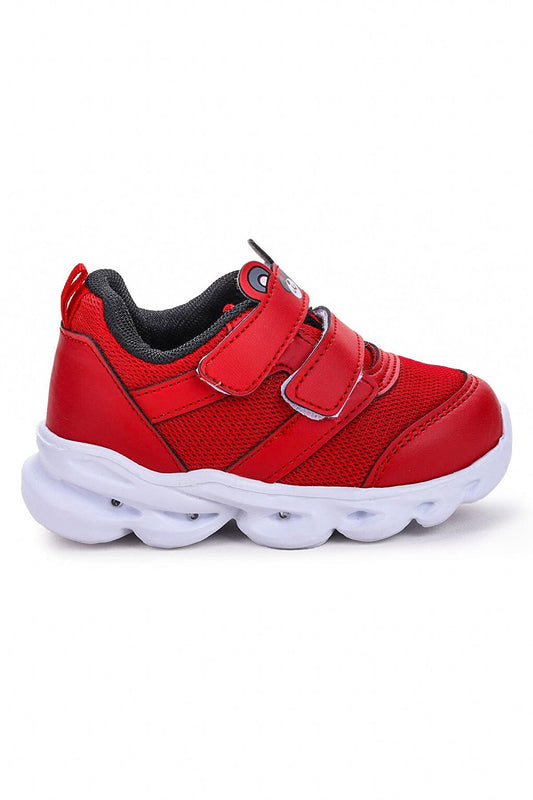 Caty Lighted Velcro Girls/Boys Sneakers