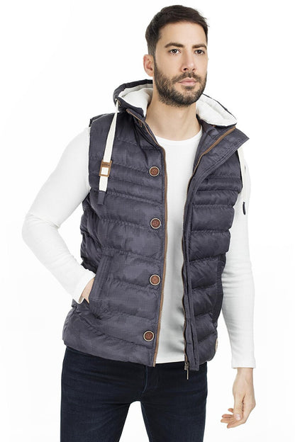 Hooded Slim Fit Vest 556B5618