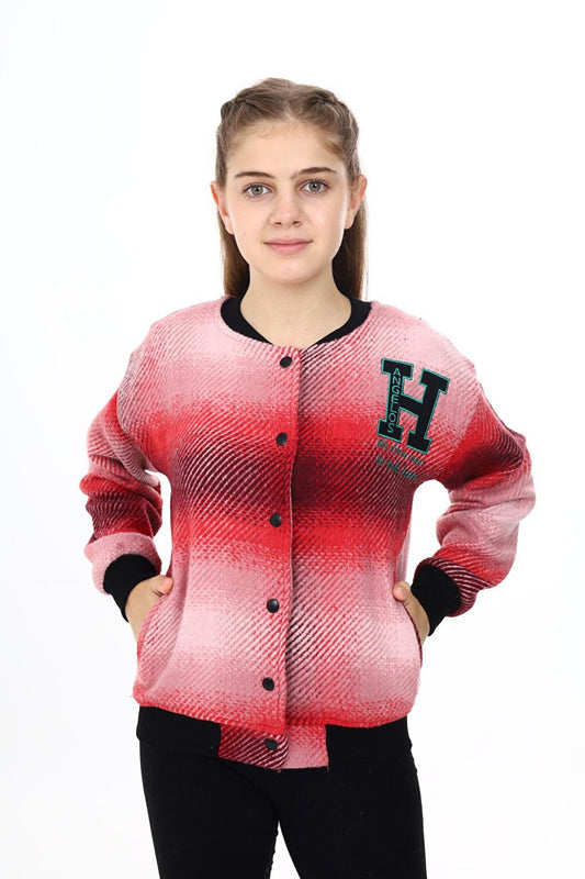 Girl's College Style Stash Jacket 7 -13 Years Lx286