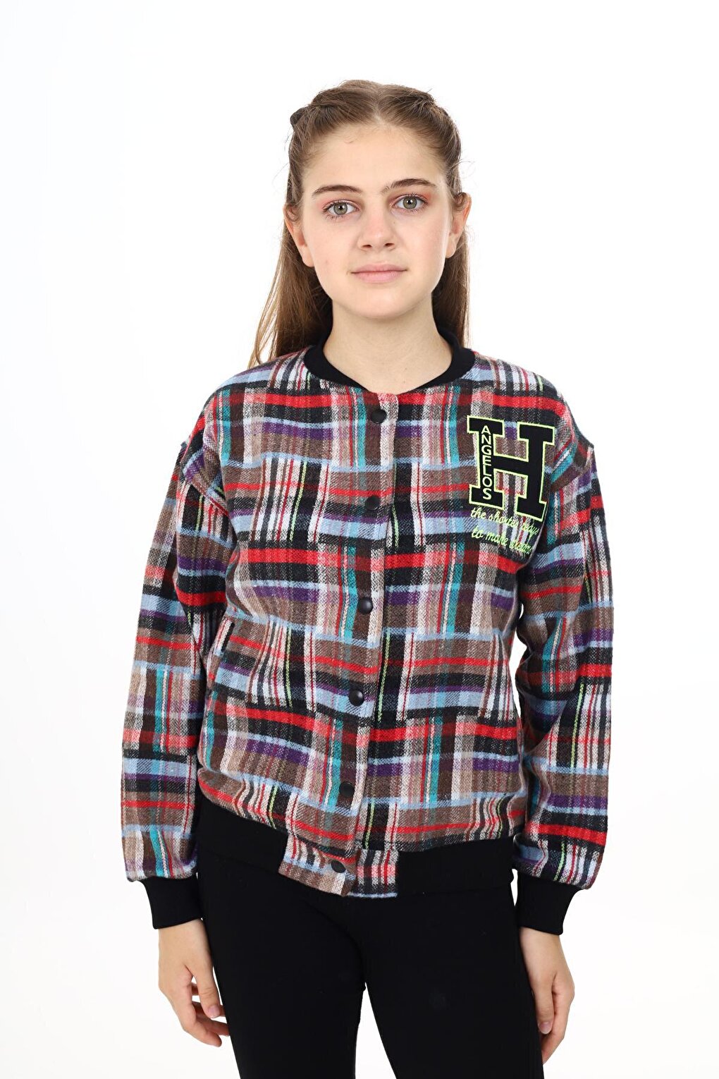 Girl's College Style Stash Jacket 7 -13 Years Lx286