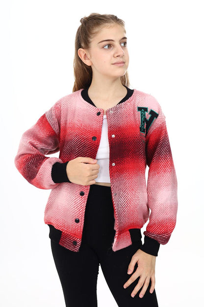 Girl's College Style Stash Jacket 7 -13 Years Lx286