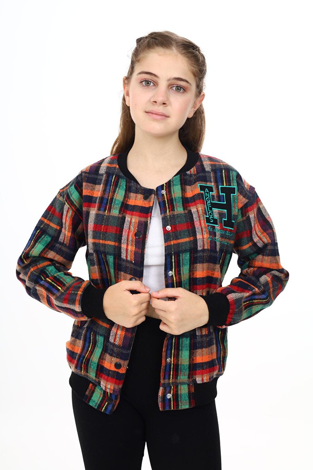 Girl's College Style Stash Jacket 7 -13 Years Lx286