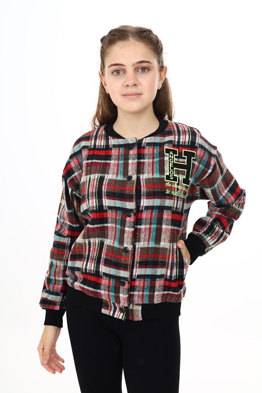 Girl's College Style Stash Jacket 7 -13 Years Lx286