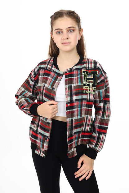 Girl's College Style Stash Jacket 7 -13 Years Lx286