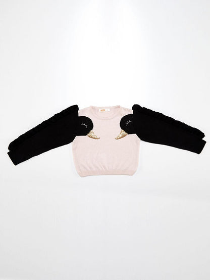 Swan Girl's Knitwear Sweater