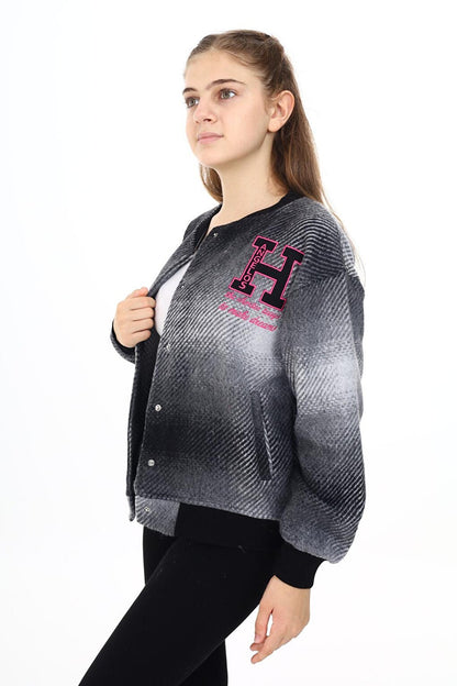 Girl's College Style Stash Jacket 7 -13 Years Lx286