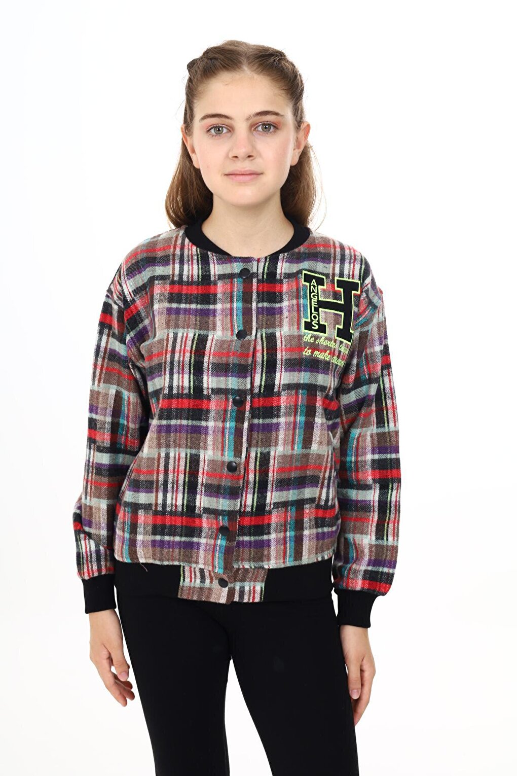 Girl's College Style Stash Jacket 7 -13 Years Lx286