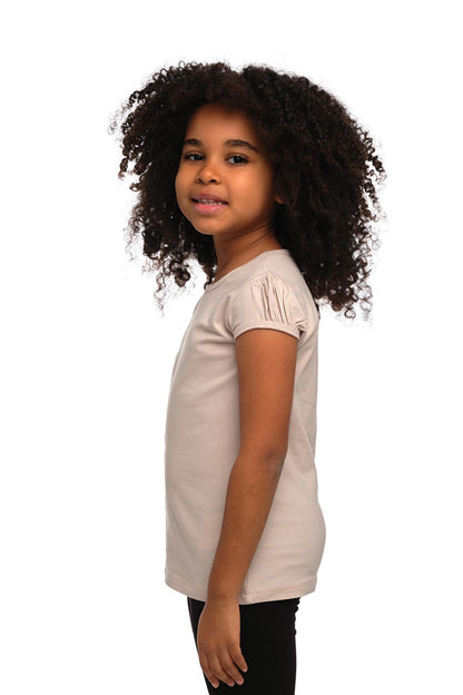 Stone Girl's Short Sleeve Basic T-Shirt