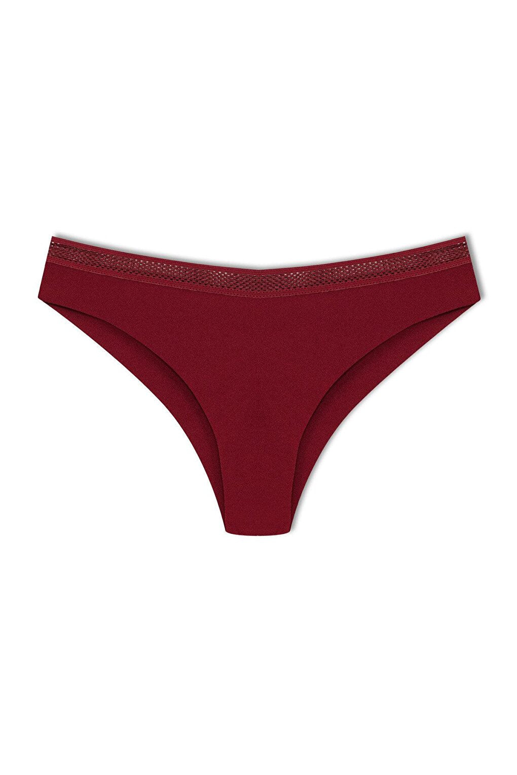 Interlock Laser Cut Honeycomb Elastic Brazilian Women's Panties 3-Piece