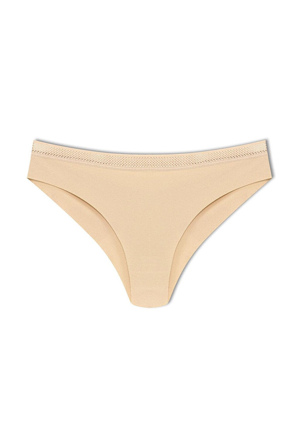 Interlock Laser Cut Honeycomb Elastic Brazilian Women's Panties 3-Piece