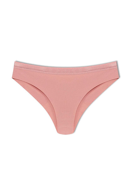 Interlock Laser Cut Honeycomb Rubber Brazil Women's Panties