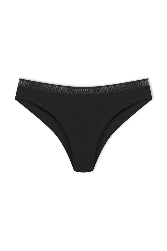 Interlock Laser Cut Honeycomb Rubber Brazil Women's Panties