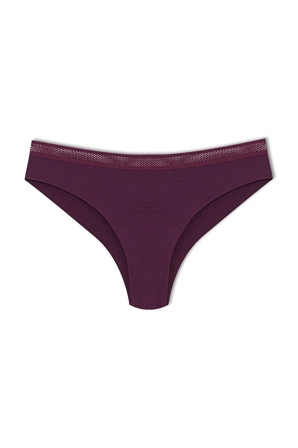 Interlock Laser Cut Honeycomb Rubber Brazil Women's Panties