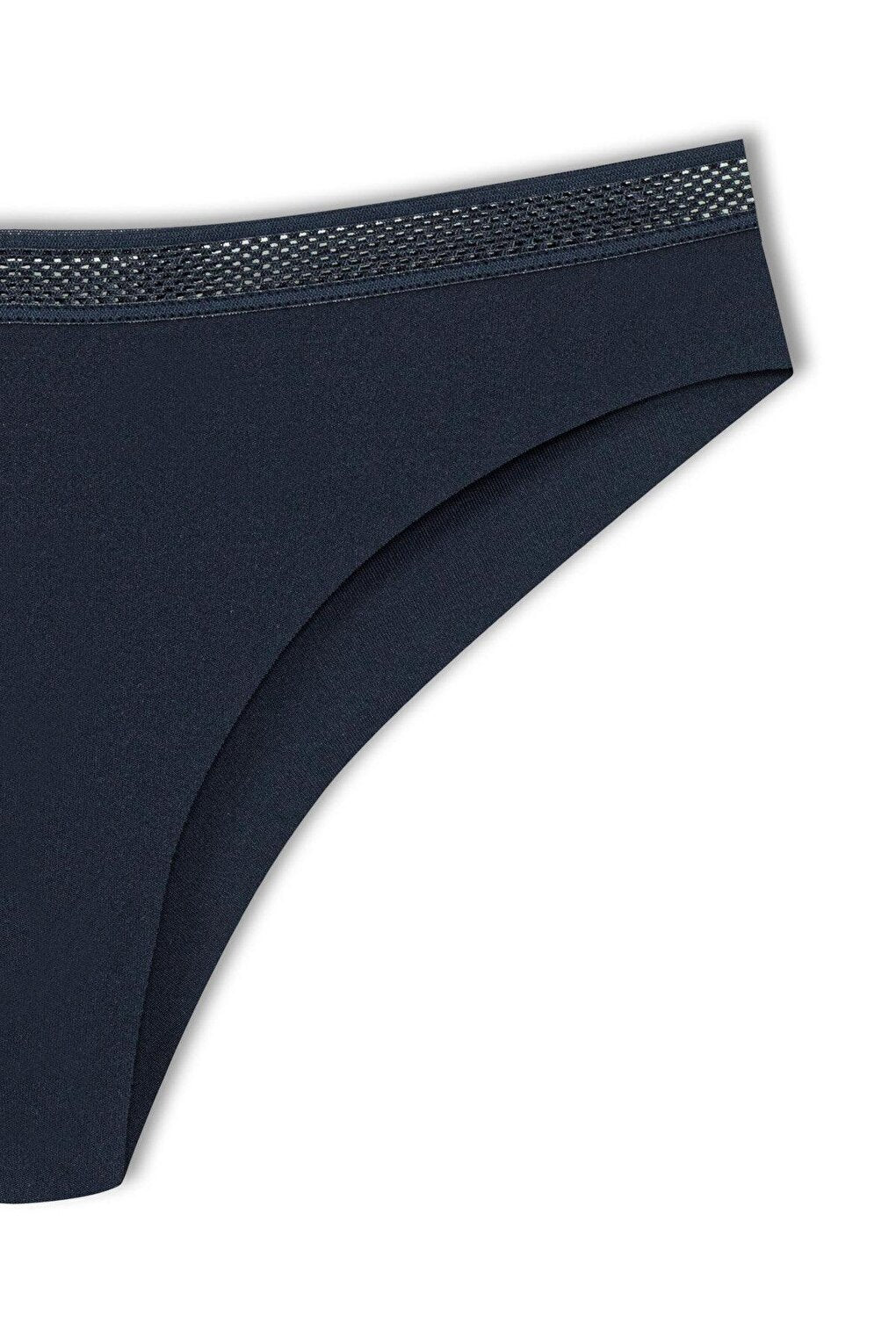 Interlock Laser Cut Honeycomb Rubber Brazil Women's Panties