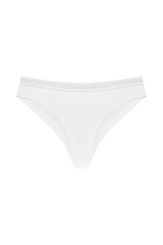 Interlock Laser Cut Honeycomb Rubber Brazil Women's Panties