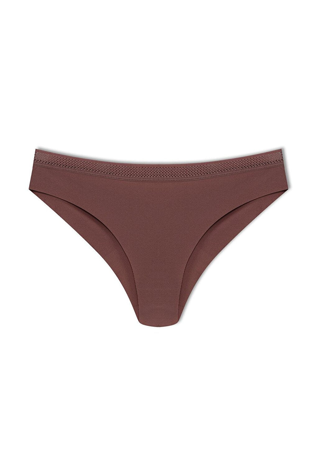 Interlock Laser Cut Honeycomb Rubber Brazil Women's Panties