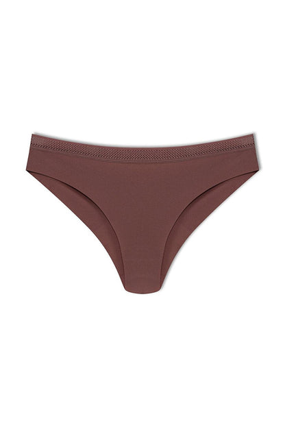 Interlock Laser Cut Honeycomb Rubber Brazil Women's Panties