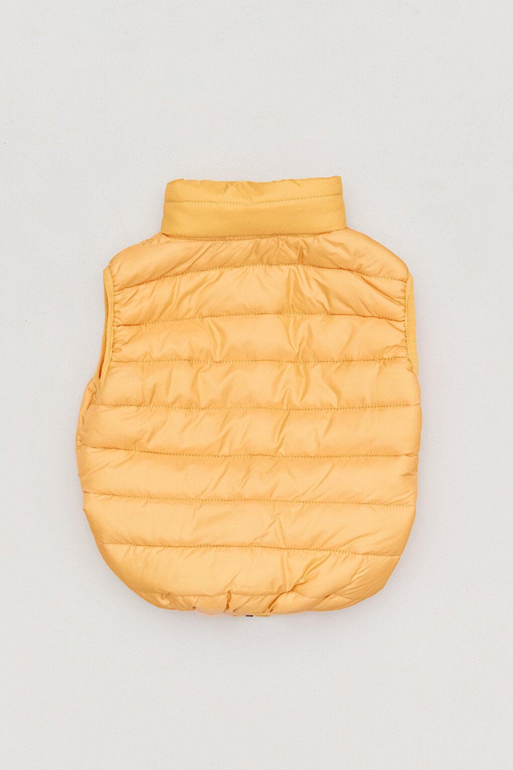 High Collar Boy's Puffer Vest with Pockets